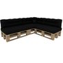 Black Pallet Cushions (pallets not included) Image 2