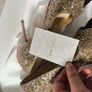 jimmy choo eu35 glittered high heels Image 2