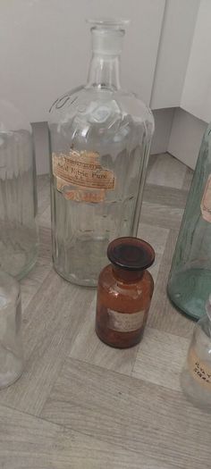 old medicine bottles
