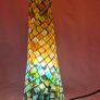 mosaic glass lamp Image 5