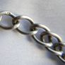 Antique Men's Excellent Quality Hallmarked Sterling Silver Identity Bracelet L 7,5" - 17,99g Image 7