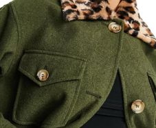Helene Berman Wool Blend Shacket