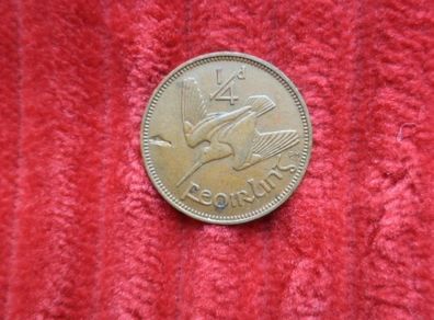 1946 Irish Farthing "1/4 d, Feoirling"