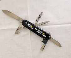 Vintage Victorinox Tourist 84mm Swiss Army Knife Collectable Swiss Company Advertising