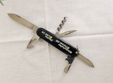 Vintage Victorinox Tourist 84mm Swiss Army Knife Collectable Swiss Company Advertising