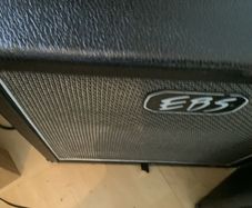 EBS 120 watts bass amp in perfect condition.