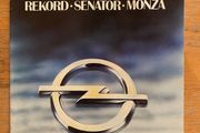 Original Irish OPEL Sales Catalogue