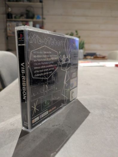 Vib-Ribbon - Original Sony PlayStation 1 (PS1) PAL - Complete (CIB) Rare Cult Classic