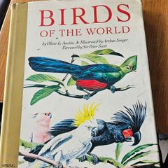 Birds Of The World. By Oliver L. Austin Jr. Illustrated By Arthur Singer. Forwarded By Sir Peter Scott. 1968 Large Volume Hardback With Dustjacket In Good Condition.