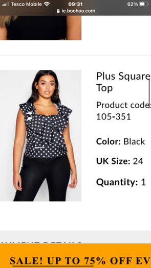 Ladies clothes