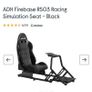 Thrustmaster T128 Racing Wheel / Pedals with ADX FireBase RS03 Racing Simulation Seat for PS5 / PC Image 8