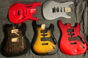 Fender Stratocaster telecaster mustang squier Gibson epiphone Ibanez Jem electric guitar body Electric guitar parts accessories