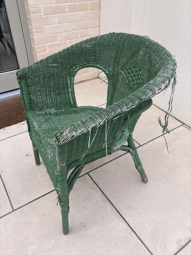 Antique Chair - TLC- Lloyd Loom