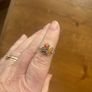 Silver garnet ring Image 3