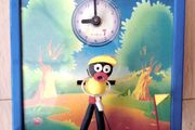 Vintage  Moving Clock ( Golf )