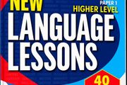 New Leaving Cert English, paper 1, higher level, New Language Lessons