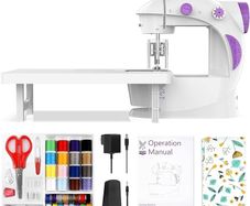 FREE SHIPPING Sewing Machine for Beginners, Electric Sewing Machines with 42PCS Sewing Tools and Extension Table