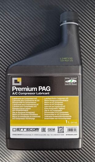 PAG A/C Compresser Lubricant & UV Dye
