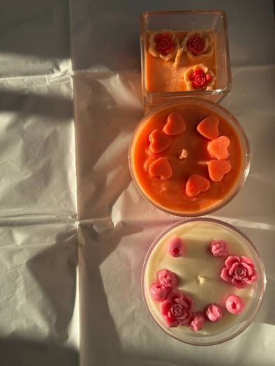Set of 3 Handmade Soy Candles - Wellove