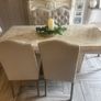 linen dining chairs Image 3