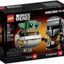 LEGO 75317 BrickHeadz Star Wars The Mandalorian & The Child Retired Set Image 4