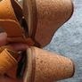 clarks leather wedge sandals size 4.5 Image 4
