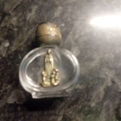 Our Lady Of Lourdes Holy Water Bottle