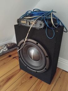 Pioneer speaker and amp