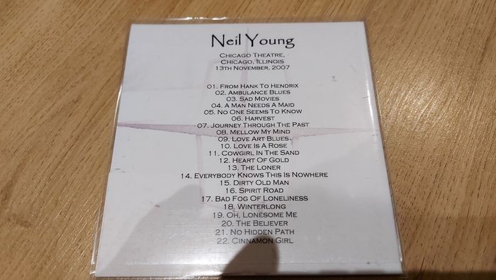 Collection of Neil Young Audio DVDs