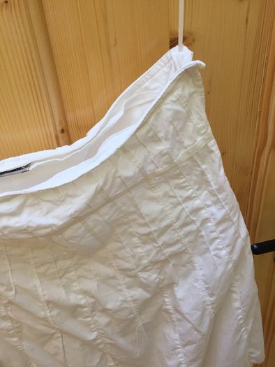 White skirt