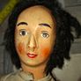 Antique Papier-Mache Character Doll, likely dating from the 1920s to 1940s Image 3