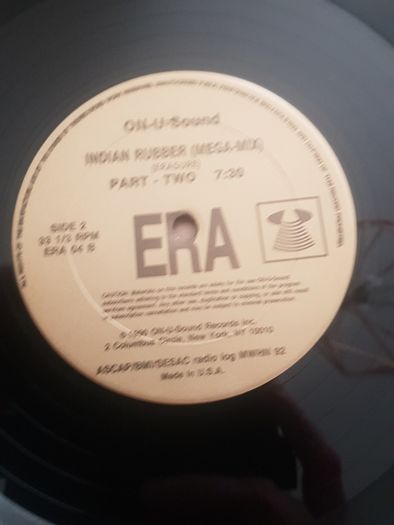 Erasure 12" - Indian Rubber