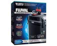Fluval 407 Canister Filter, 50-100 US Gal / 150-500 L