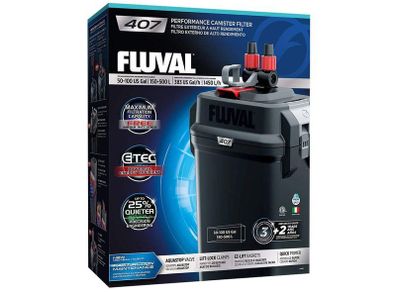 Fluval 407 Canister Filter, 50-100 US Gal / 150-500 L