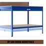 Steel Garage Work Bench Tool Box Workbench Storage Image 7