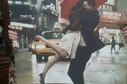 Wall Art "The Meeting" Print on Canvas