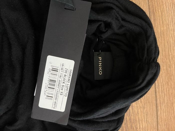 Pinko black long sleeve top