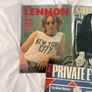 3x John Lennon/Beatles/Yoko Ono magazines Image 2