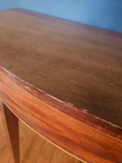 Vintage Demi-lune table