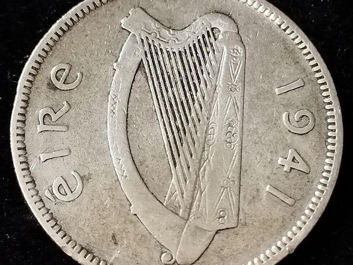 Ireland - 1941 - Shilling - Silver - KM.14 - [388]