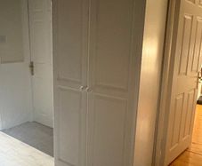 Wardrobe- painted white standalone