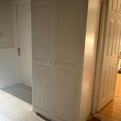 Wardrobe- painted white standalone