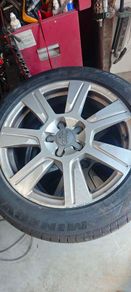 225/50/17 5x tyres and alloys audi . Condition 95%