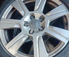 225/50/17 5x tyres and alloys audi . Condition 95%