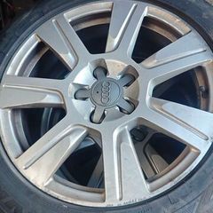 225/50/17 5x tyres and alloys audi . Condition 95%