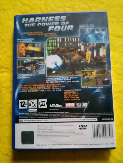 Fantastic 4 PlayStation2 ps2 Pal games Original