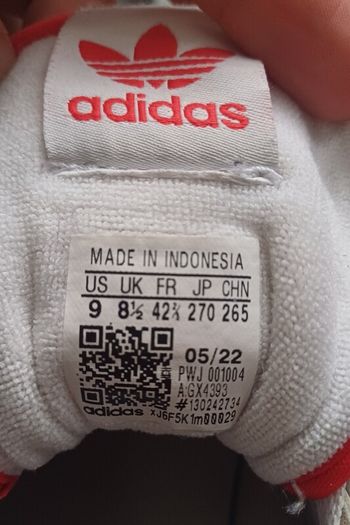 Adidas sneakers NY90 white size 8.5uk