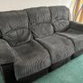 3 piece suite: sofa & 2 recliners Image 10