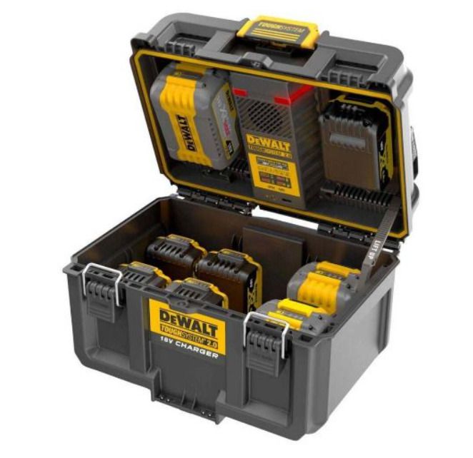 DeWalt DWST83470 Half Width ToughSystem 2.0 18V Charger Box 230V