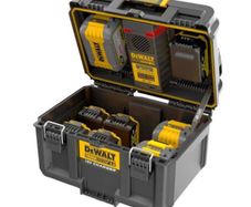 DeWalt DWST83470 Half Width ToughSystem 2.0 18V Charger Box 230V